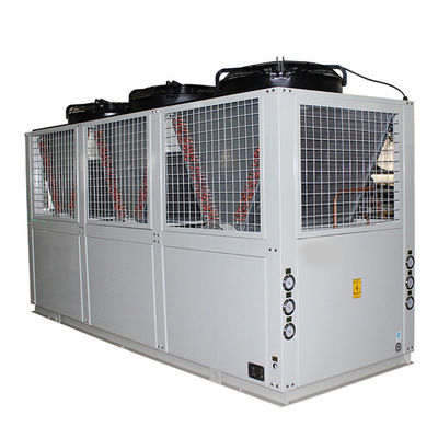 Three Scroll Compressors Three Cooling circuit Three Fans Air Cooled Water Chiller Unit For Industrial Application
