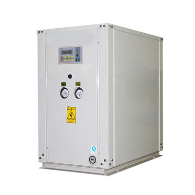 37.5kw cinema Air Cooled Screw Chiller With Integrated Tank