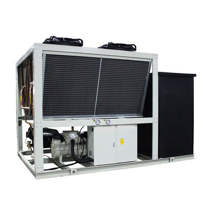 37.5kw cinema Air Cooled Screw Chiller With Integrated Tank