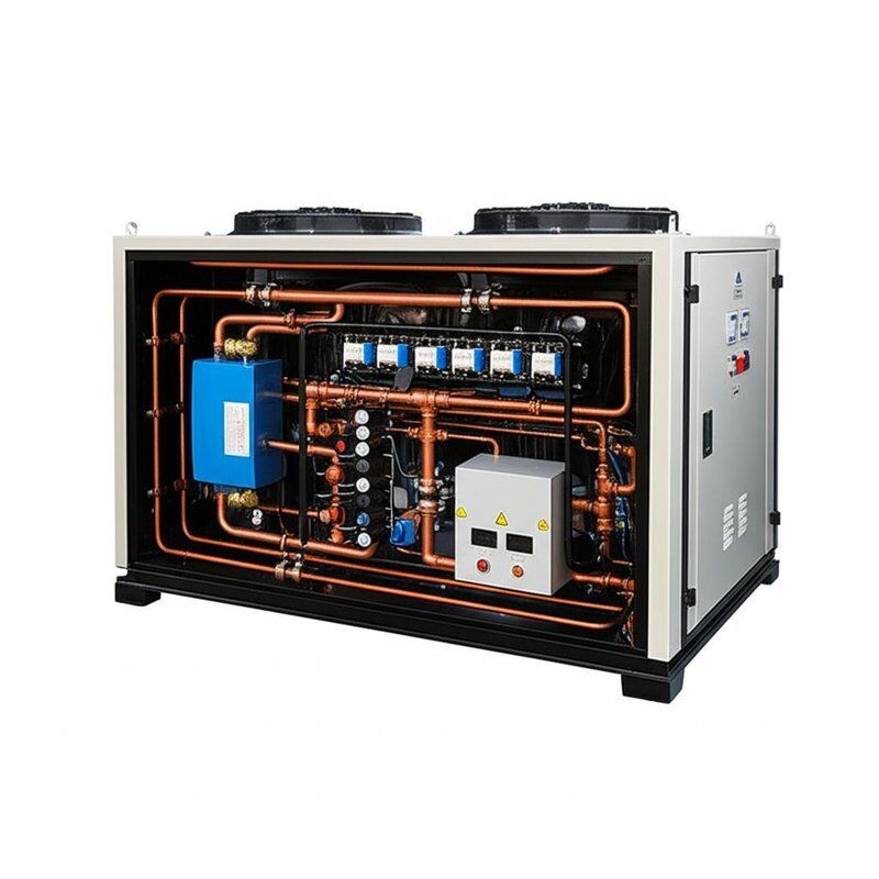 Air Cooled Water Chiller 10-500 Tons, 3.18KW Industrial Cooling