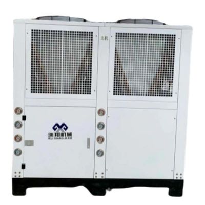 Air Cooled Water Chiller Unit Modular Industrial Water Chiller System With PLC Control