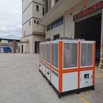 20HP Air Cooled Screw Chiller Easy Installation With Aluminum Plastic Blister Packaging