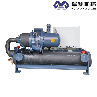 200HP Water Cooled Screw Chiller Industrial System For Plastic Molding Chemical Processing