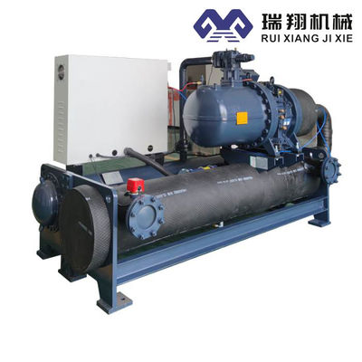 Air Conditioning Water Cooled Screw Chiller With Microcomputer Control Screw Compressor