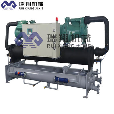 R22 Fixed 10 Ton Water Chiller Industrial Air Cooled Screw Chiller