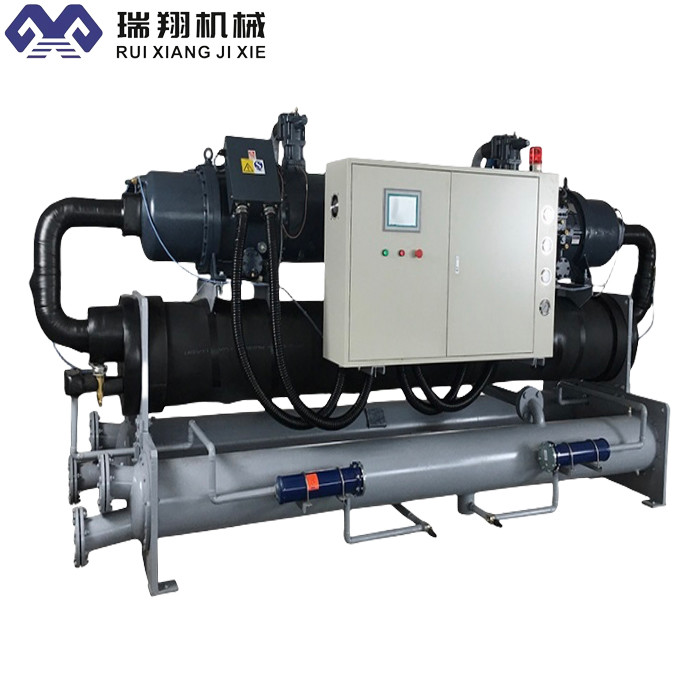 10 Ton Eco Friendly Water Cooled Screw Chiller Industrial Scroll Chiller